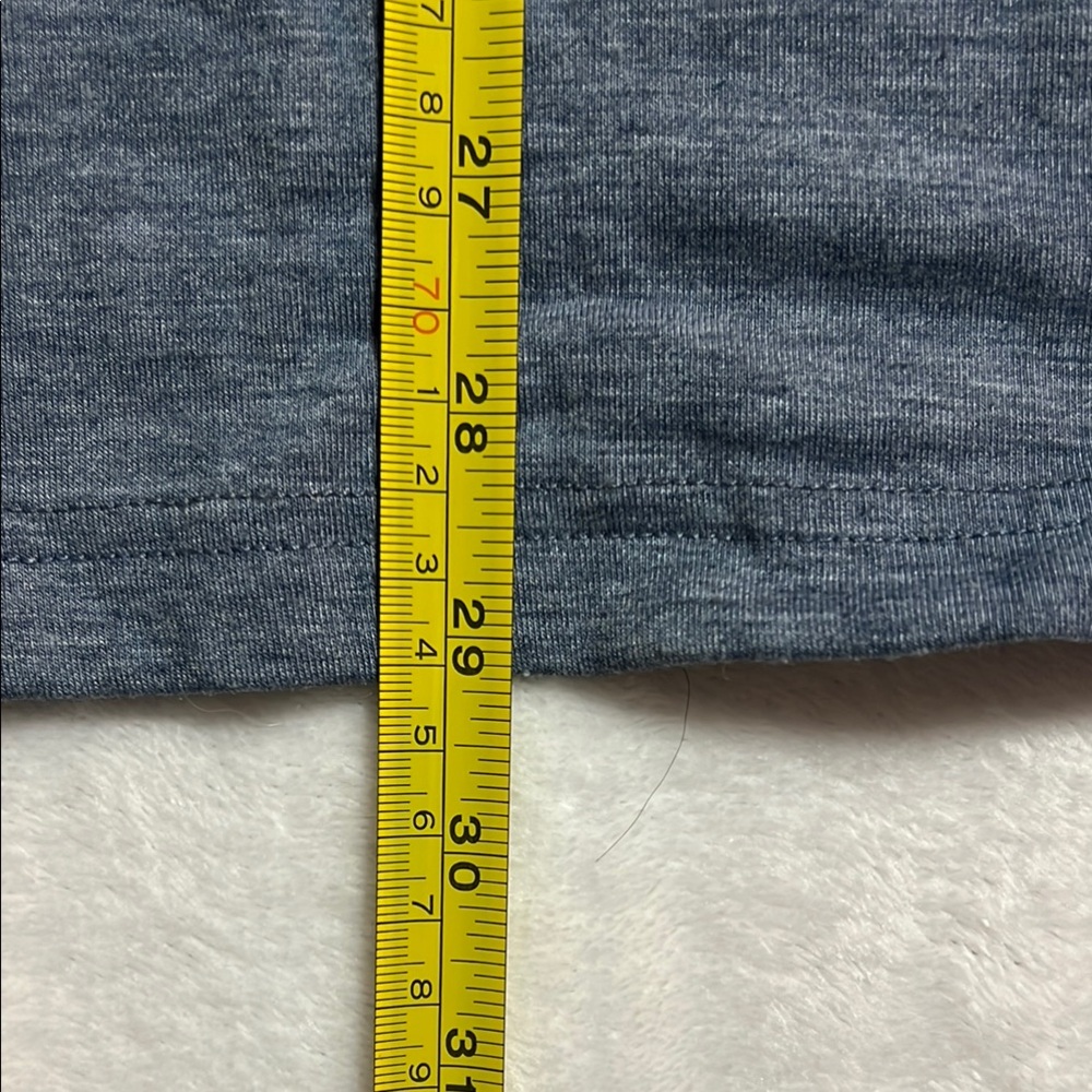 Blue and White Varsity Raglan T-Shirt - Picture 11 of 11